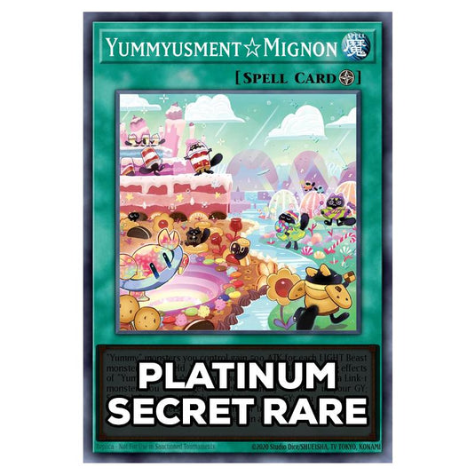 Yummyusment Mignon RA05-EN073 card from the Yu-Gi-Oh! set Rarity Collection 5