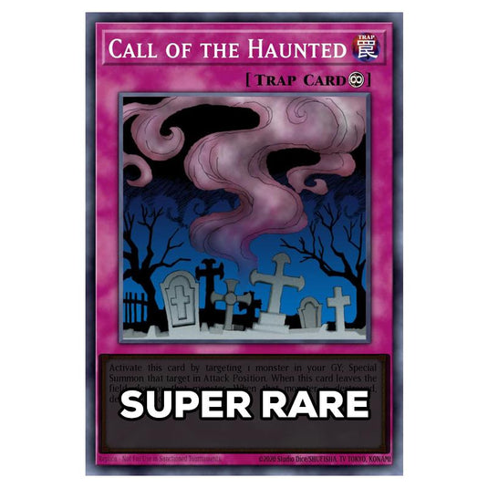 Call of the Haunted RA05-EN076 card from the Yu-Gi-Oh! set Rarity Collection 5
