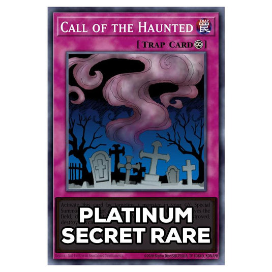 Call of the Haunted RA05-EN076 card from the Yu-Gi-Oh! set Rarity Collection 5
