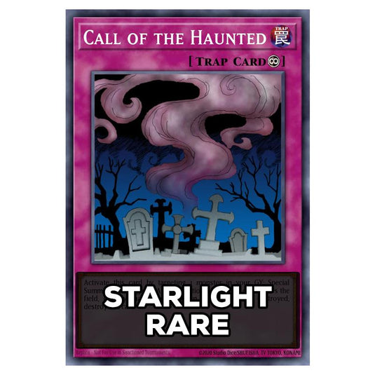 Call of the Haunted RA05-EN076 card from the Yu-Gi-Oh! set Rarity Collection 5