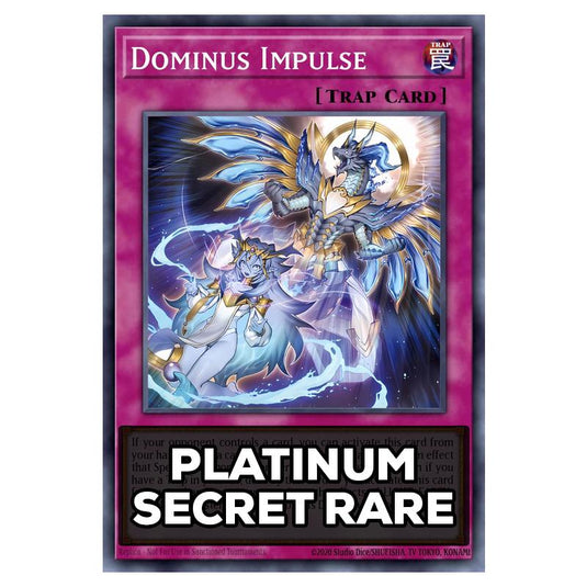 Dominus Impulse RA05-EN080 card from the Yu-Gi-Oh! set Rarity Collection 5