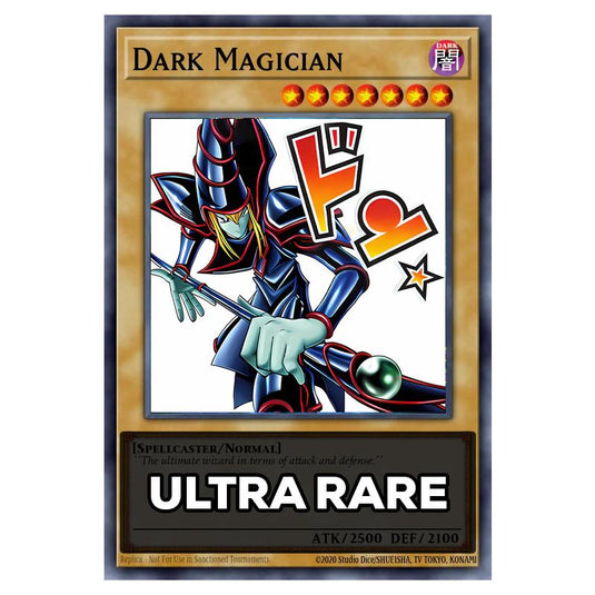 Dark Magician RA05-EN083 card from the Yu-Gi-Oh! set Rarity Collection 5
