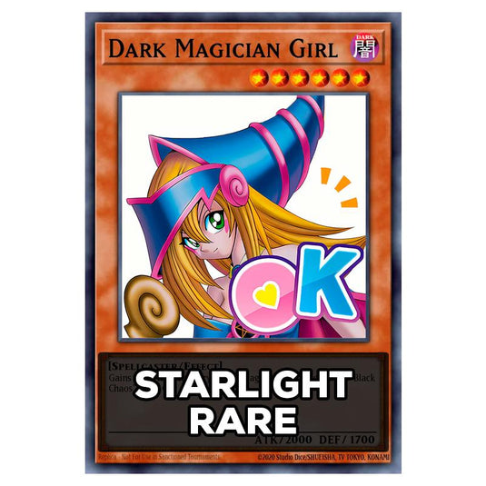 Dark Magician Girl RA05-EN084 card from the Yu-Gi-Oh! set Rarity Collection 5