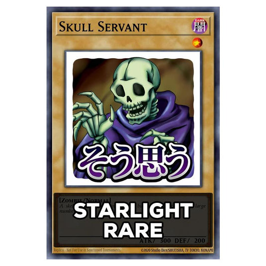 Skull Servant RA05-EN087 card from the Yu-Gi-Oh! set Rarity Collection 5