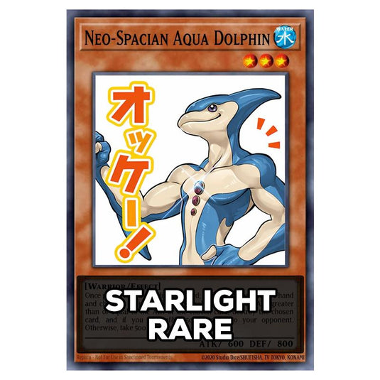 Neo-Spacian Aqua Dolphin RA05-EN088 card from the Yu-Gi-Oh! set Rarity Collection 5