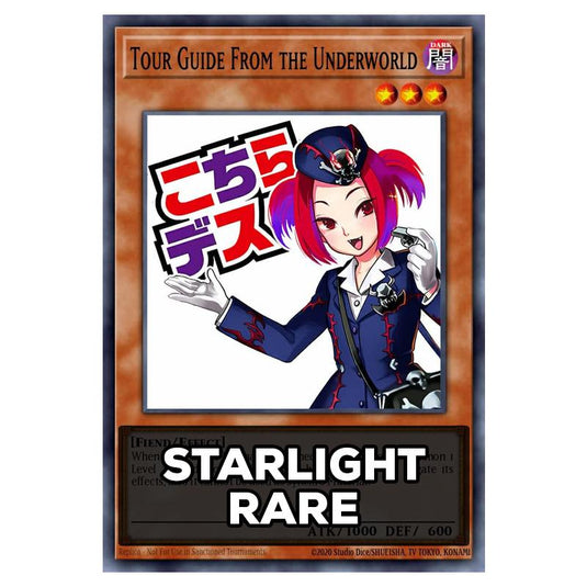 Tour Guide From the Underworld RA05-EN090 card from the Yu-Gi-Oh! set Rarity Collection 5