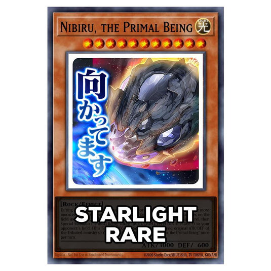 Nibiru, the Primal Being RA05-EN094 card from the Yu-Gi-Oh! set Rarity Collection 5