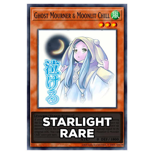 Ghost Mourner & Moonlit Chill RA05-EN096 card from the Yu-Gi-Oh! set Rarity Collection 5