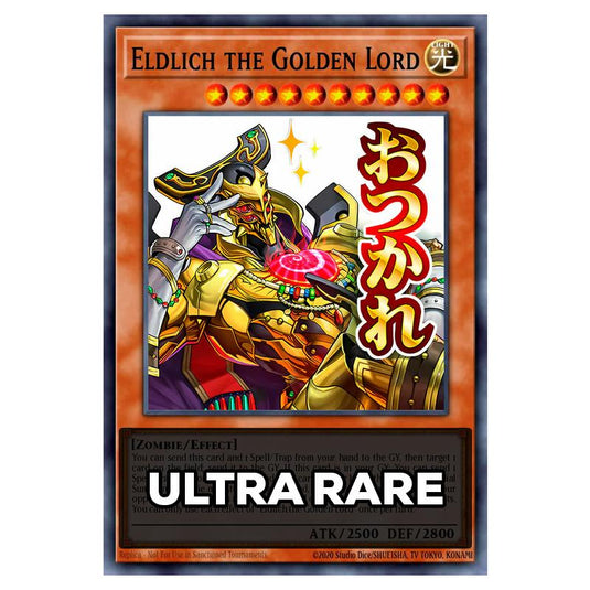 Eldlich the Golden Lord RA05-EN097 card from the Yu-Gi-Oh! set Rarity Collection 5