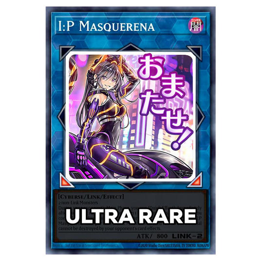 I:P Masquerena RA05-EN105 card from the Yu-Gi-Oh! set Rarity Collection 5