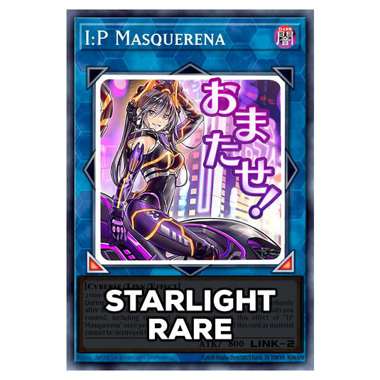 I:P Masquerena RA05-EN105 card from the Yu-Gi-Oh! set Rarity Collection 5