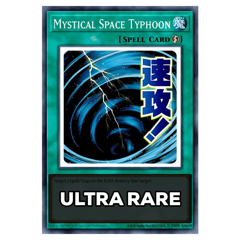 Yu Gi Oh Rarity Collection 5 Mystical Space Typhoon Ultra Rare Yu Gi Oh Rarity Collection 5 Mystical Space Typhoon Ultra Rare