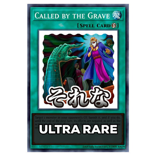 Called by the Grave RA05-EN117 card from the Yu-Gi-Oh! set Rarity Collection 5
