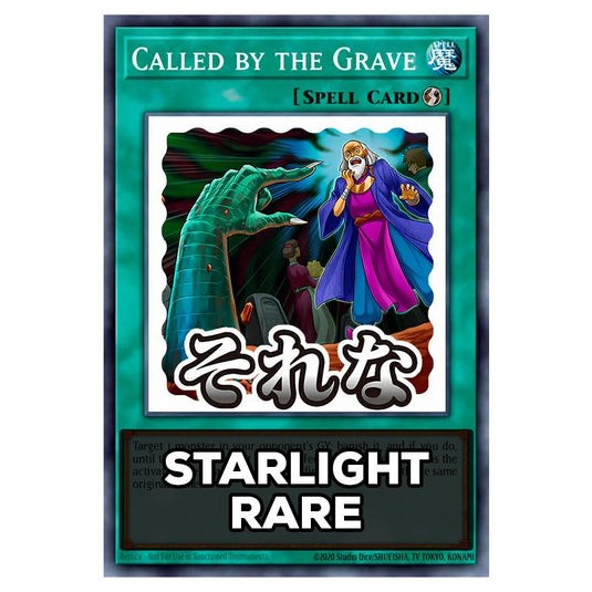 Called by the Grave RA05-EN117 card from the Yu-Gi-Oh! set Rarity Collection 5