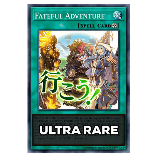 Fateful Adventure RA05-EN119 card from the Yu-Gi-Oh! set Rarity Collection 5