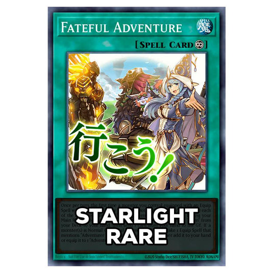 Fateful Adventure RA05-EN119 card from the Yu-Gi-Oh! set Rarity Collection 5