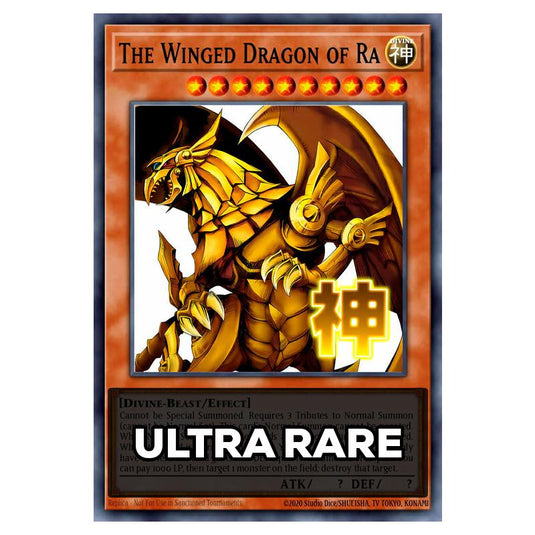Yu-Gi-Oh! - Rarity Collection 5 - The Winged Dragon of Ra (Ultra Rare) Yu-Gi-Oh! - Rarity Collection 5 - The Winged Dragon of Ra (Ultra Rare)