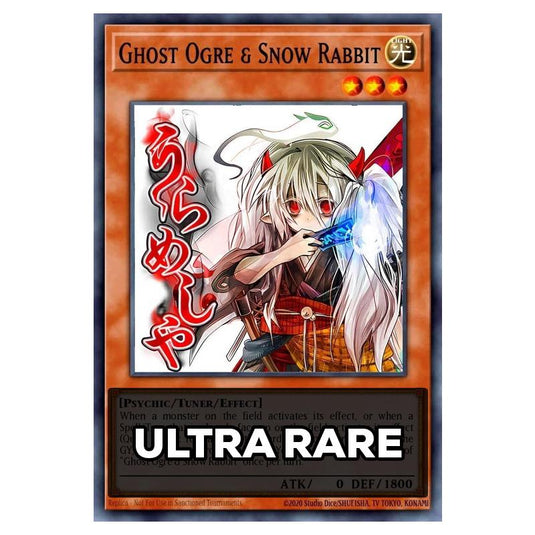Ghost Ogre & Snow Rabbit RA05-EN131 card from the Yu-Gi-Oh! set Rarity Collection 5