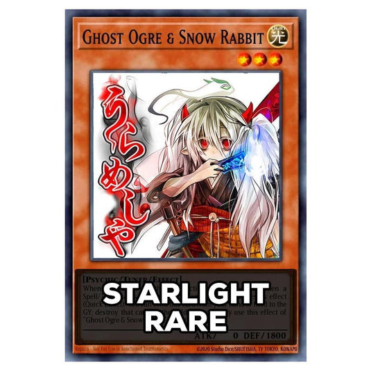 Ghost Ogre & Snow Rabbit RA05-EN131 card from the Yu-Gi-Oh! set Rarity Collection 5