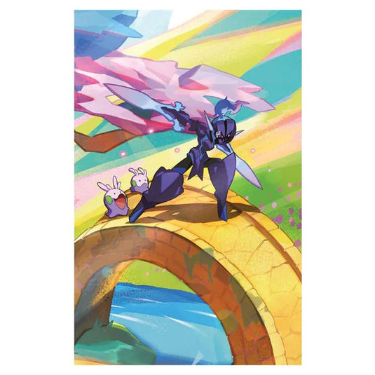 Pokemon - Vibrant Paldea - Mini Tin -  Ceruledge & Goomy - Art Card