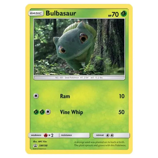 Pokemon - Sun & Moon - SM Black Star Promos - Bulbasaur - SM198