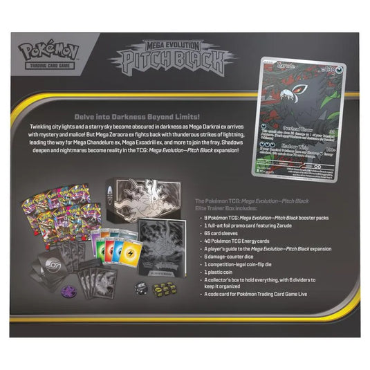 Pokemon - Mega Evolution - Pitch Black - Elite Trainer Box