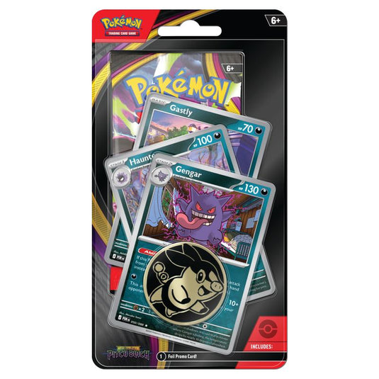 Pokemon - Mega Evolution - Pitch Black - Premium Checklane Blister - Gengar