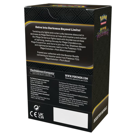 Pokemon - Mega Evolution - Pitch Black - Booster Bundle