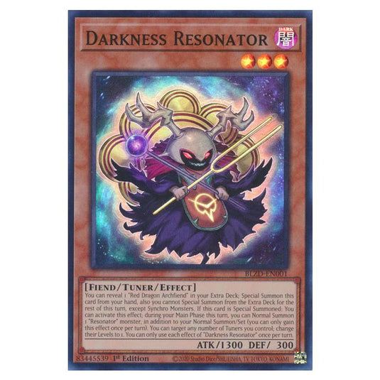 Yu-Gi-Oh! - Blazing Dominion - Darkness Resonator (Super Rare)