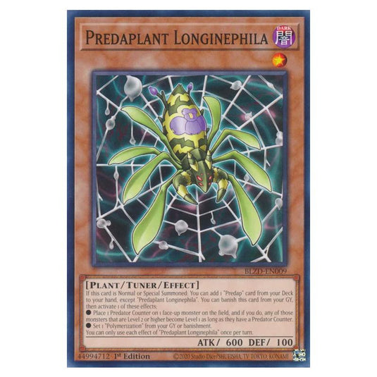 Yu-Gi-Oh! - Blazing Dominion - Predaplant Longinephila (Common) - BLZD Yu-Gi-Oh! - Blazing Dominion - Predaplant Longinephila (Common) - BLZD