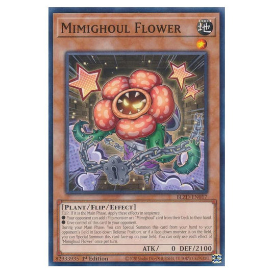 Yu-Gi-Oh! - Blazing Dominion - Mimighoul Flower (Common) - BLZD-EN017