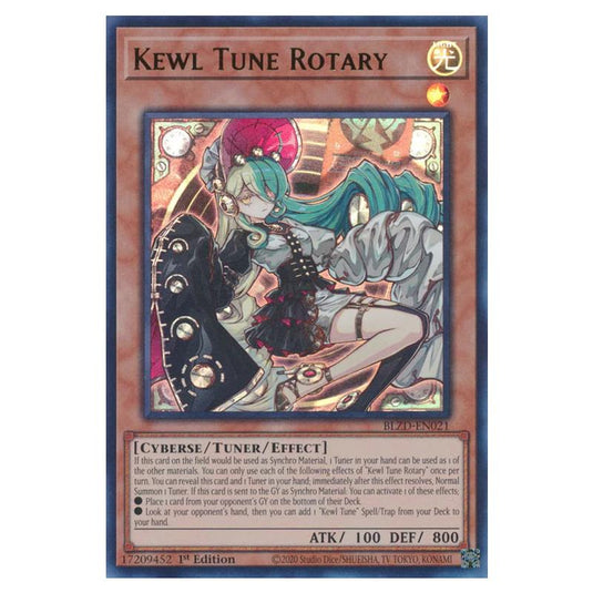 Yu-Gi-Oh! - Blazing Dominion - Kewl Tune Rotary (Ultra Rare) - BLZD-EN021