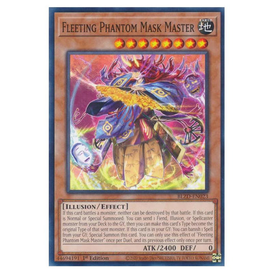 Yu-Gi-Oh! - Blazing Dominion - Fleeting Phantom Mask Maker (Common) - BLZD-EN023