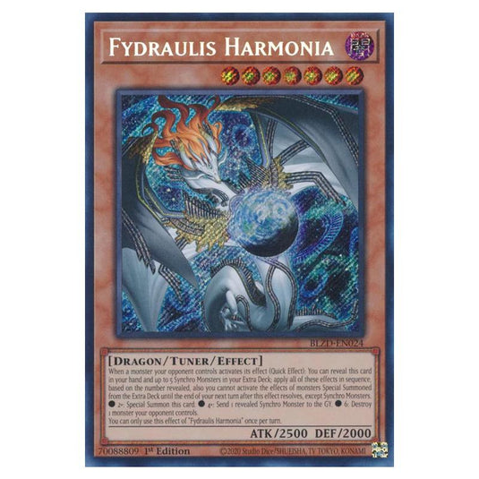 Yu-Gi-Oh! - Blazing Dominion - Fydraulis Harmonia (Secret Rare) - BLZD-EN024