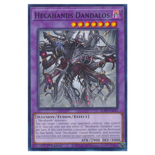 Yu-Gi-Oh! - Blazing Dominion - Hecahands Dandalos (Common) - BLZD-EN035