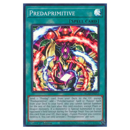 Yu-Gi-Oh! - Blazing Dominion - Predaprimitive (Super Rare) - BLZD-EN055