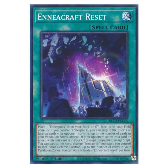 Yu-Gi-Oh! - Blazing Dominion - Enneacraft Reset (Common) - BLZD-EN065