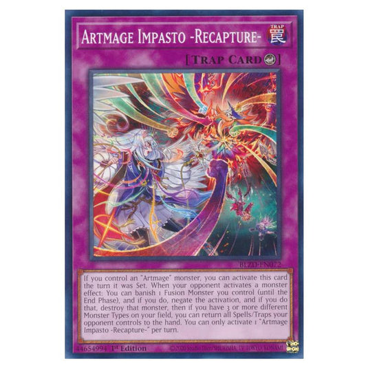 Yu-Gi-Oh! - Blazing Dominion - Artmage Impasto -Recapture- (Common) - BLZD-EN072