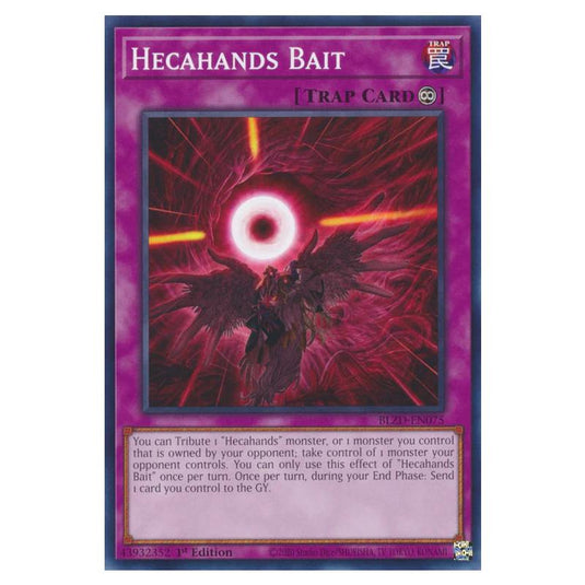 Yu-Gi-Oh! - Blazing Dominion - Hecahands Bait (Common) - BLZD-EN075