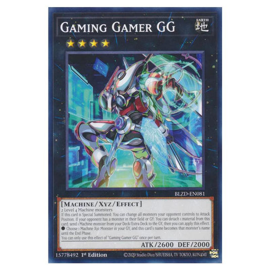 Yu-Gi-Oh! - Blazing Dominion - Gaming Gamer GG (Common) - BLZD-EN081