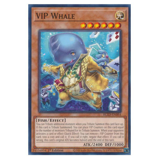 Yu-Gi-Oh! - Blazing Dominion - VIP Whale (Common) - BLZD-EN084