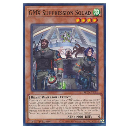 Yu-Gi-Oh! - Blazing Dominion - GMX Suppression Squad (Common) - BLZD-EN091