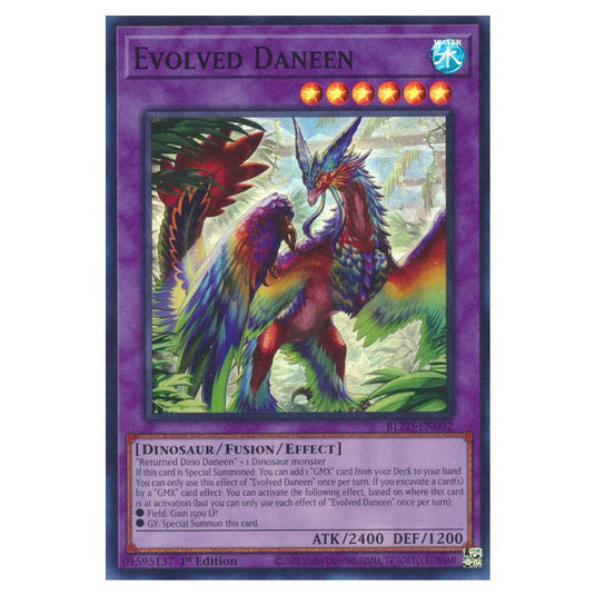 Yu-Gi-Oh! - Blazing Dominion - Evolved Daneen (Super Rare) - BLZD-EN092