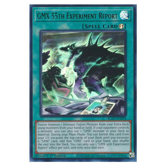 Yu-Gi-Oh! - Blazing Dominion - GMX 55th Experiment Report (Ultra Rare) - BLZD-EN094