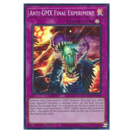 Yu-Gi-Oh! - Blazing Dominion - Anti-GMX Final Experiment (Super Rare) - BLZD-EN096