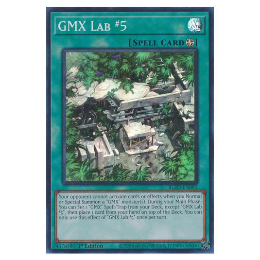 Yu-Gi-Oh! - Blazing Dominion - GMX Lab #5 (Super Rare)