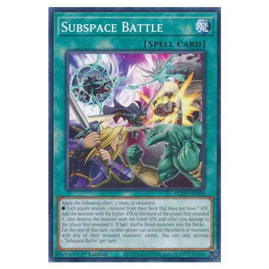 Yu-Gi-Oh! - Blazing Dominion - Subspace Battle (Common) - BLZD-EN100