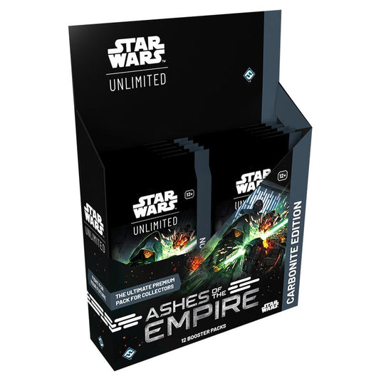 Star Wars Unlimited  - Ashes of the Empire - Carbonite Booster Box (12 Packs)
