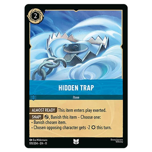 Lorcana - Winterspell - Hidden Trap (Uncommon) - 170/204