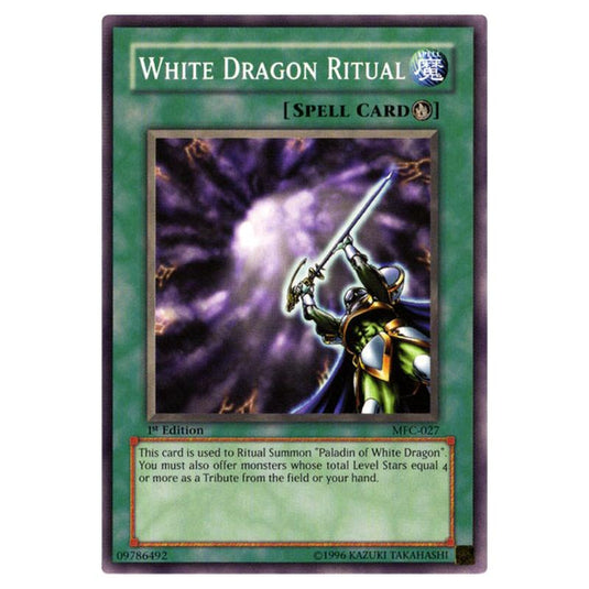 Yu-Gi-Oh! - Magician\'s Force - White Dragon Ritual (Common) MFC-027